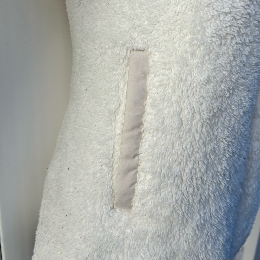 Patagonia Women's Los Gatos Fleece Jacket Full Zip Birch White | Size Medium - Picture 4 of 12